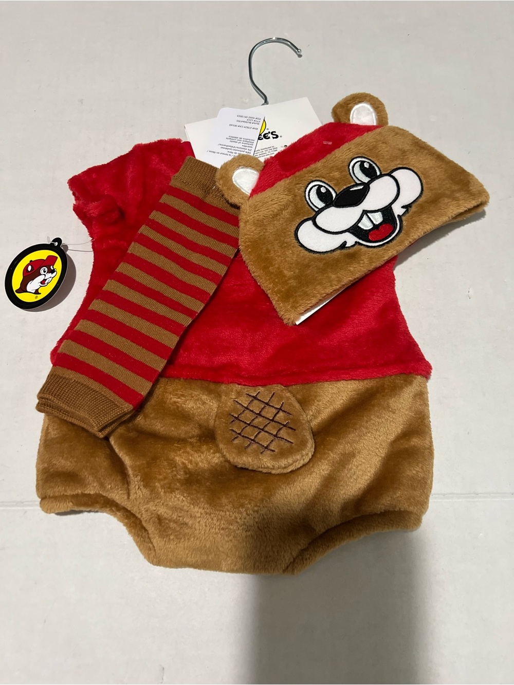 6 Month BUC-Ees ROMPER SUIT - ONESIE - HAT - SOCKS
